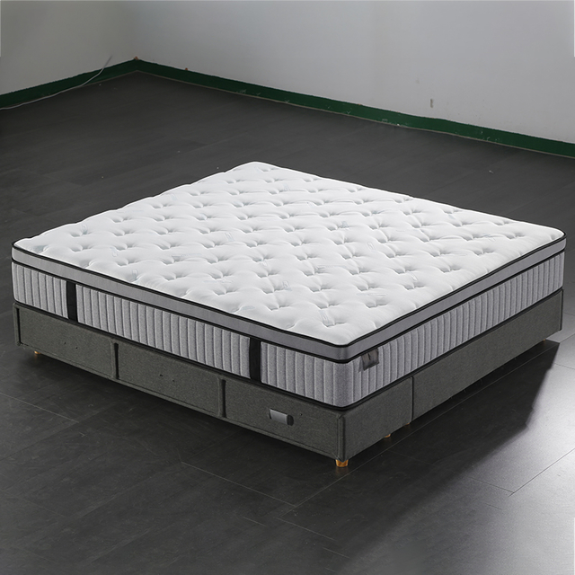 Customizable Size Medium Hardness Pocket Spring Mattress with 180X200X30 Specification for Home and Hotel