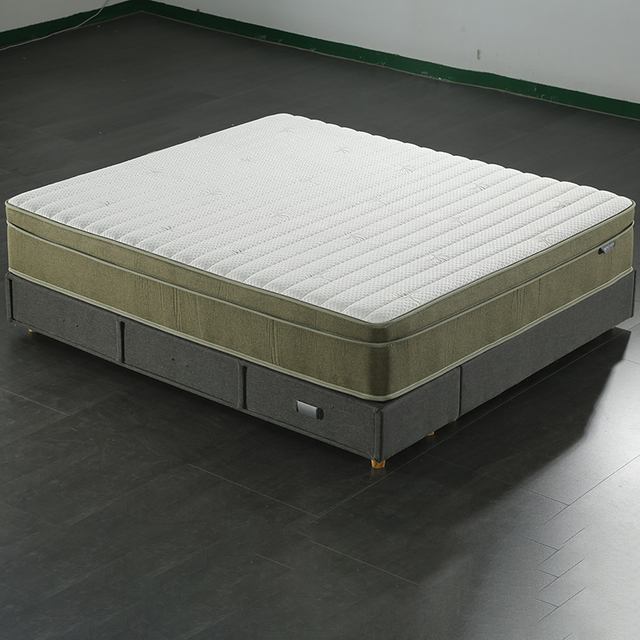 Medium Hardness Pocket Spring Mattress with Memory Foam and Customizable Size for Home and Hotel Use