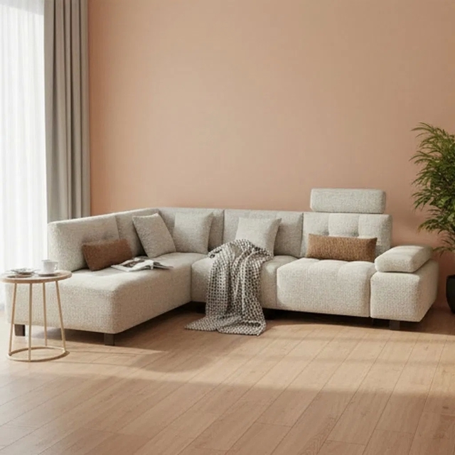Adjustable Electric Recliner Fabric Sofa with Customizable Dimensions and Medium Back Chaise Lounge Modular Sectional Sofa