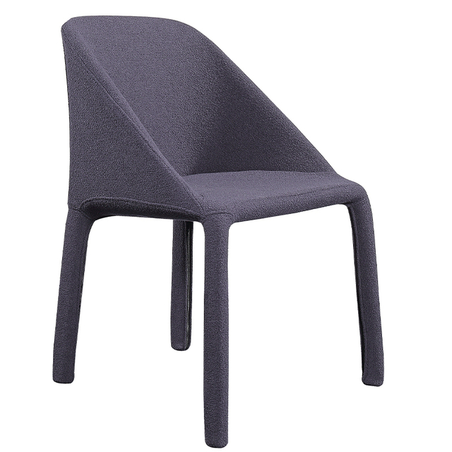 Modern Design Dining Chair with Stainless Steel Leg and 490*530*780 Size for Home and Restaurant