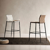 Modern Design Dining Chair with Stainless Steel Leg and Saddle Leather for Home and Restaurant video